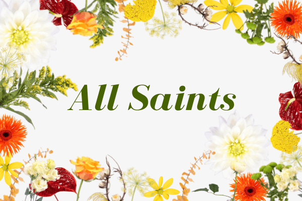 All Saints grid banner